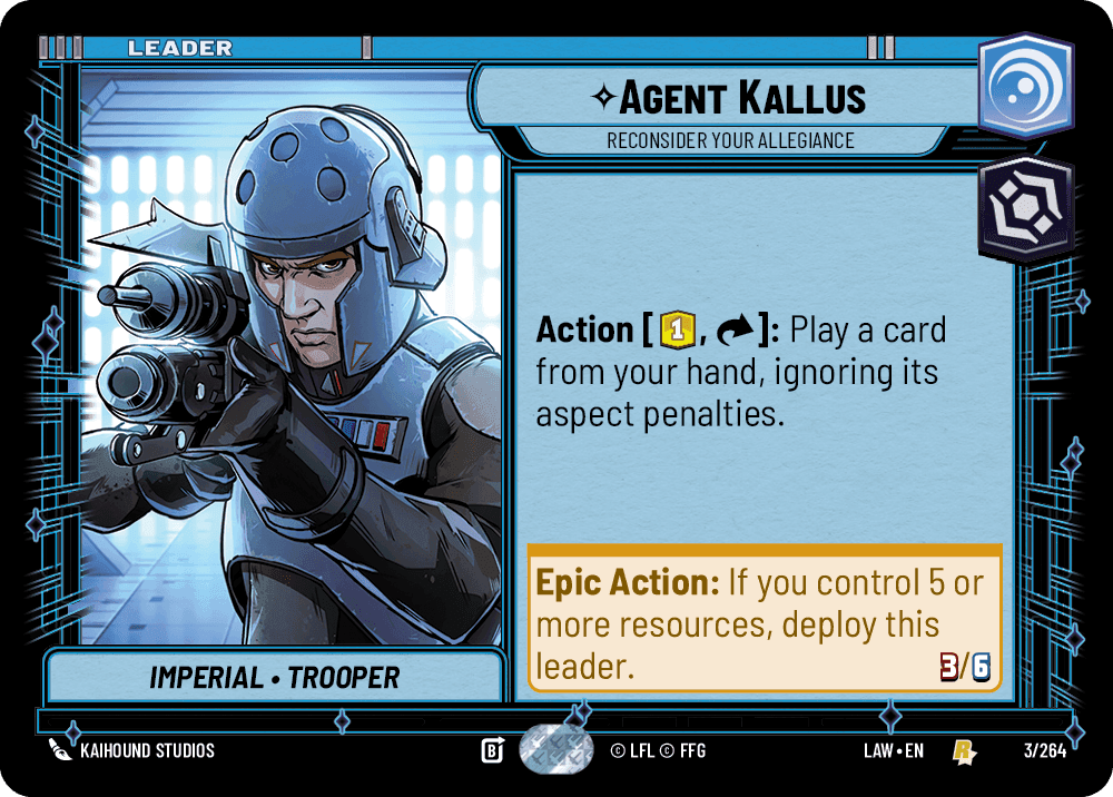 Agent Kallus, Reconsider Your Allegiance