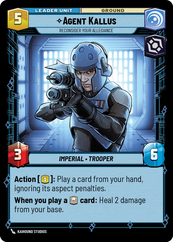 Agent Kallus, Reconsider Your Allegiance