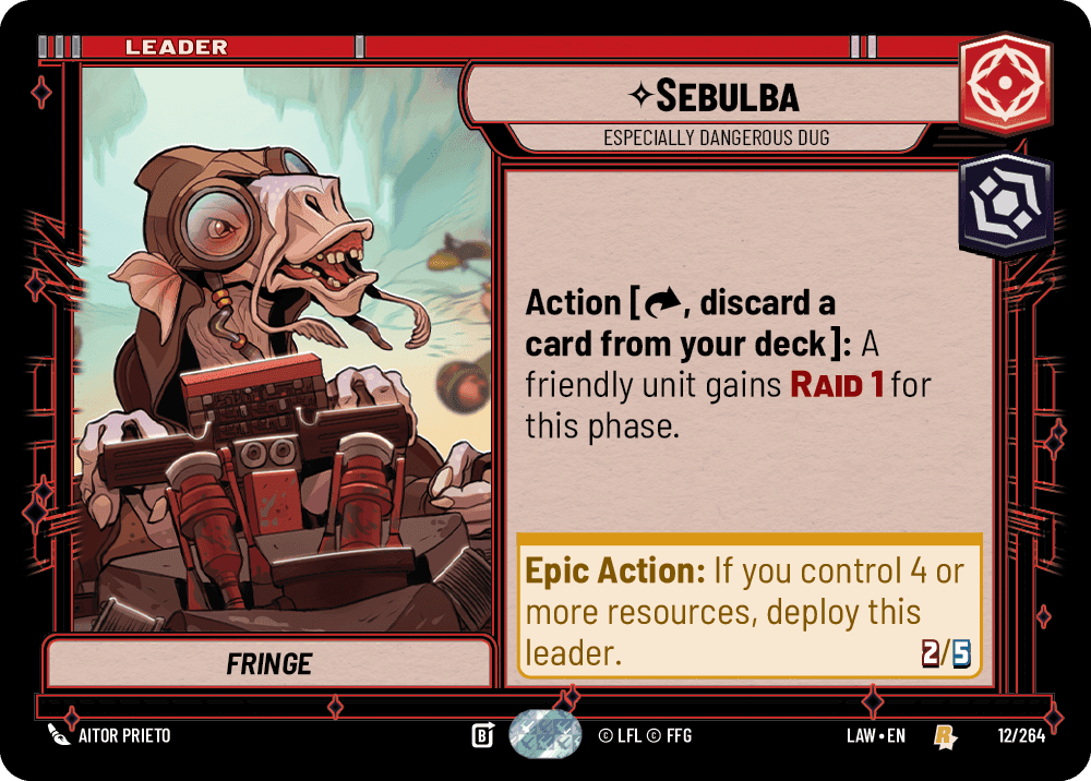 Sebulba, Especially Dangerous Dug