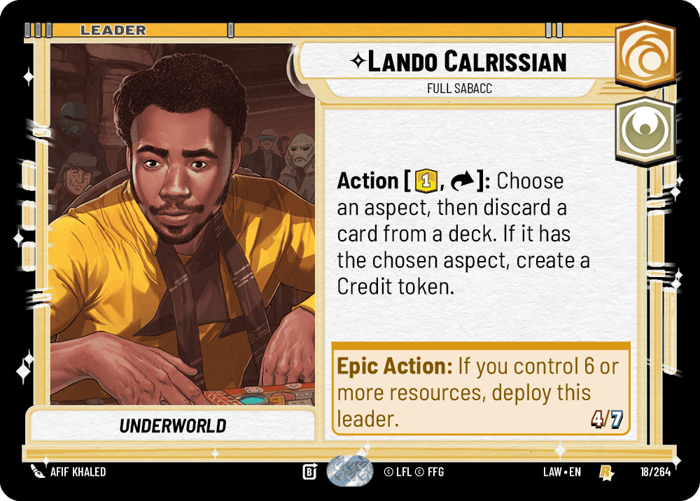 Lando Calrissian, Full Sabacc