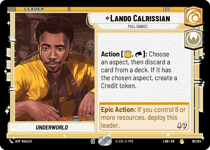Lando Calrissian, Full Sabacc
