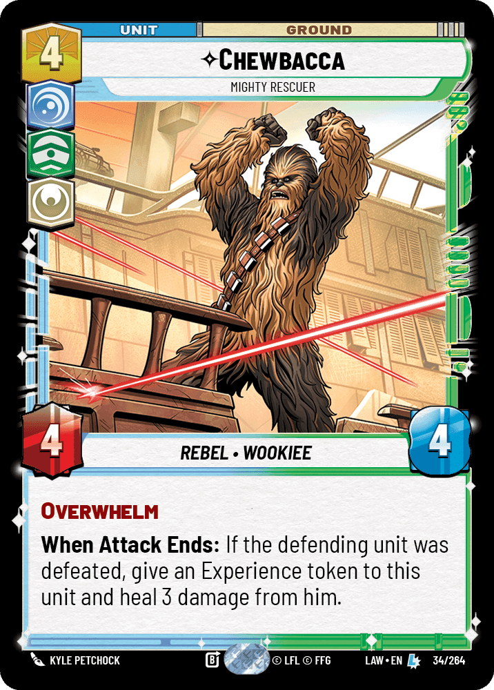 Chewbacca, Mighty Rescuer