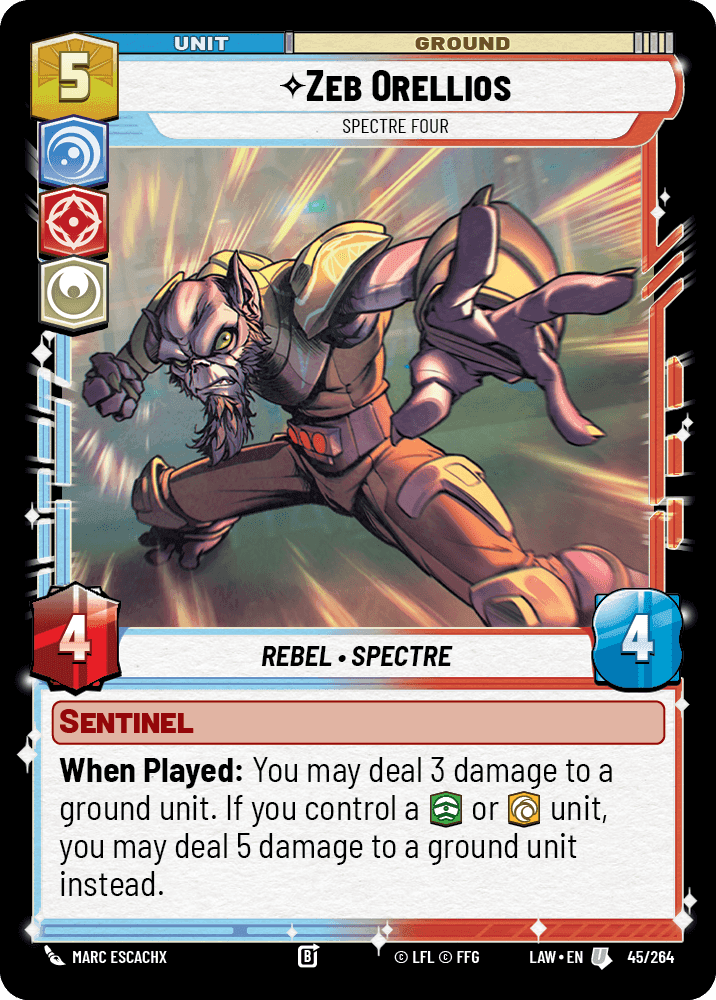 Zeb Orellios, Spectre Four