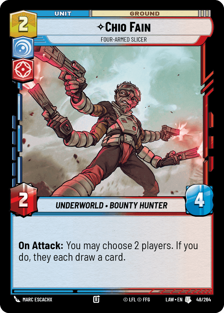 Chio Fain, Four-Armed Slicer