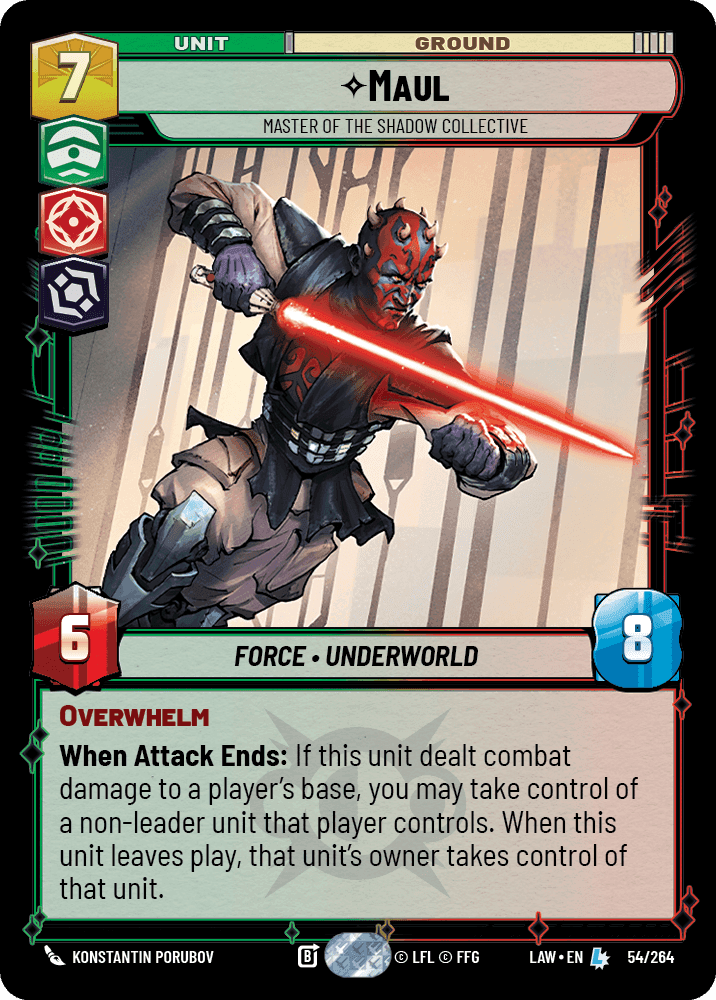 Maul, Master of the Shadow Collective