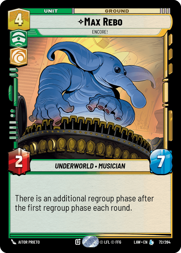 Max Rebo, Encore!