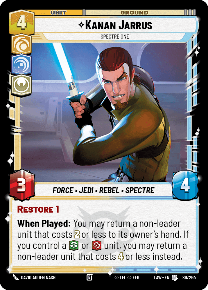 Kanan Jarrus, Spectre One