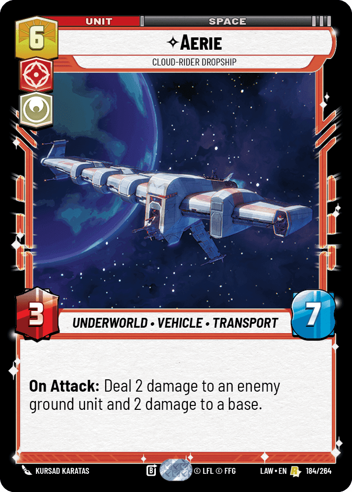 Aerie, Cloud-Rider Dropship