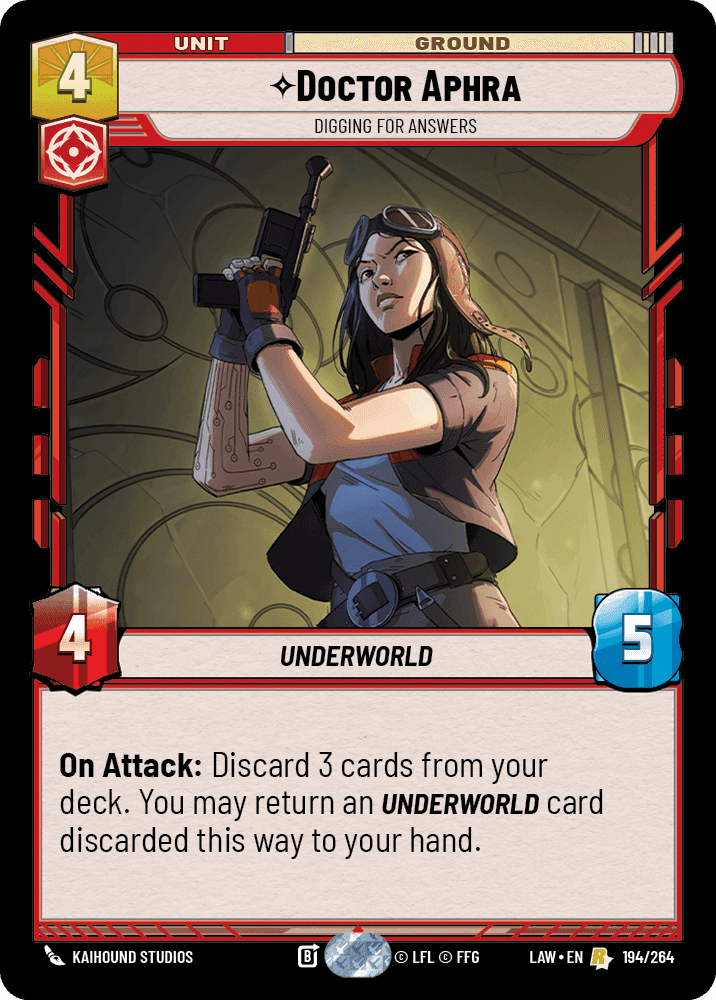 Doctor Aphra, Digging For Answers