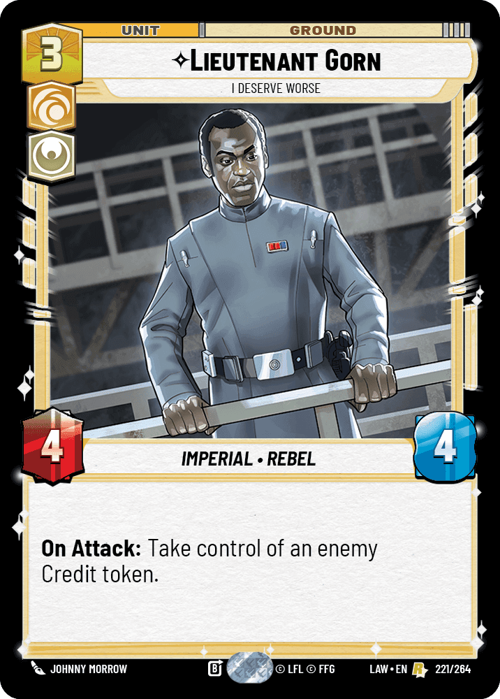 Lieutenant Gorn, I Deserve Worse