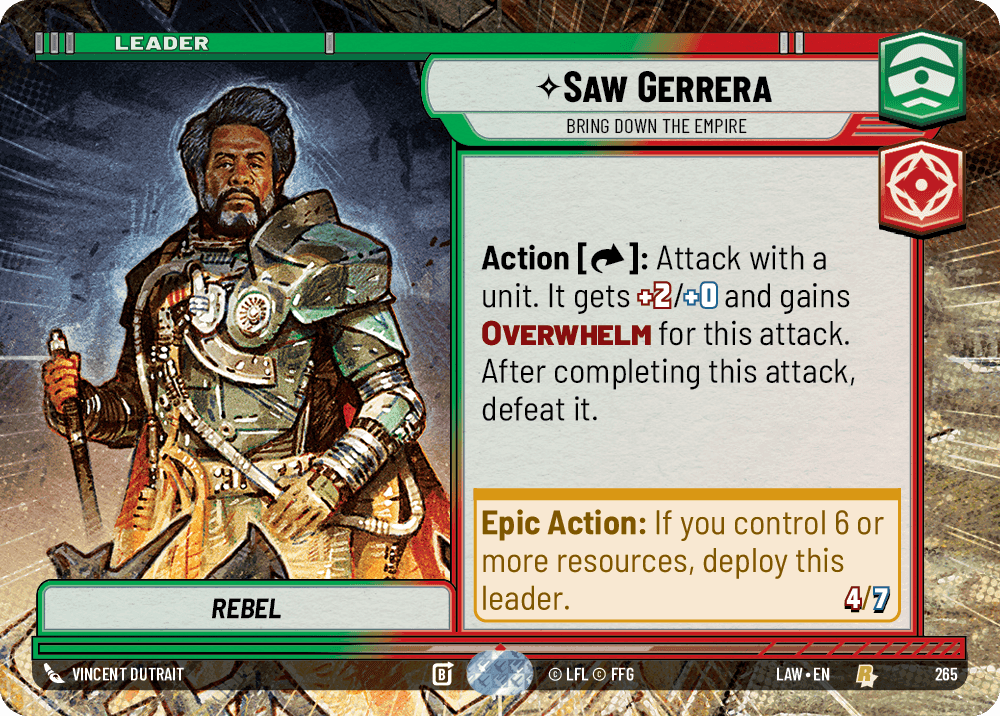 Saw Gerrera, Bring Down the Empire - Hyperspace