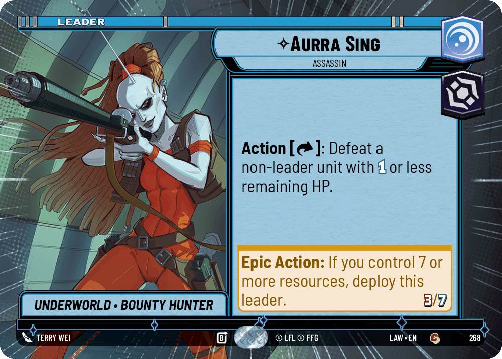 Aurra Sing, Assassin - Hyperspace