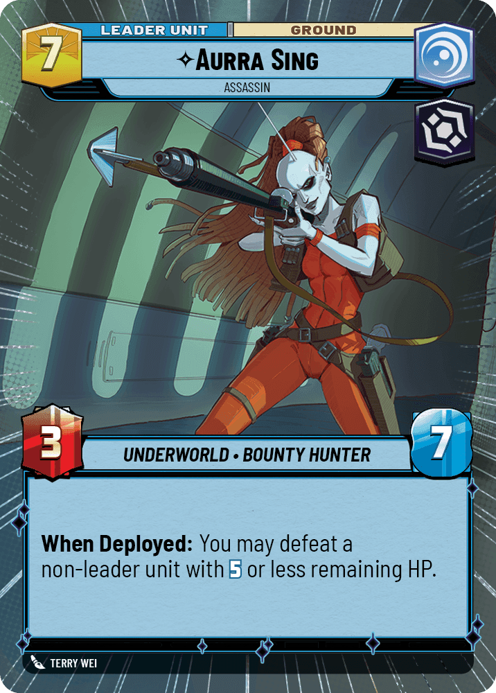 Aurra Sing, Assassin - Hyperspace