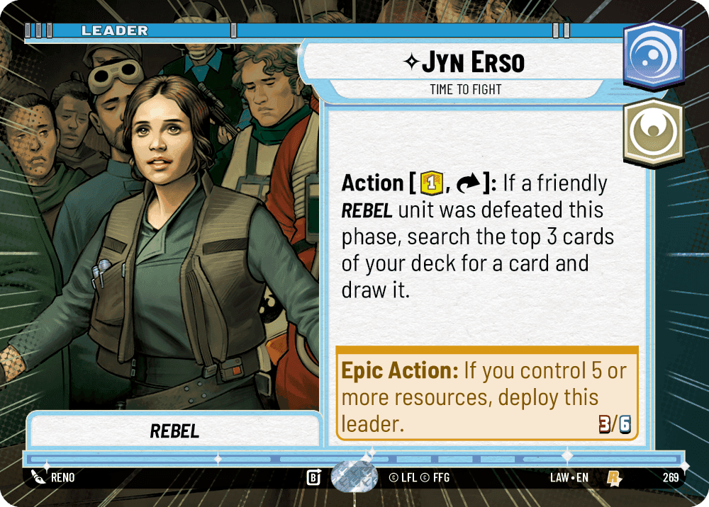Jyn Erso, Time to Fight - Hyperspace