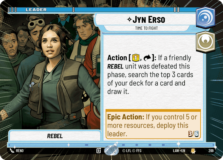 Jyn Erso, Time to Fight - Hyperspace