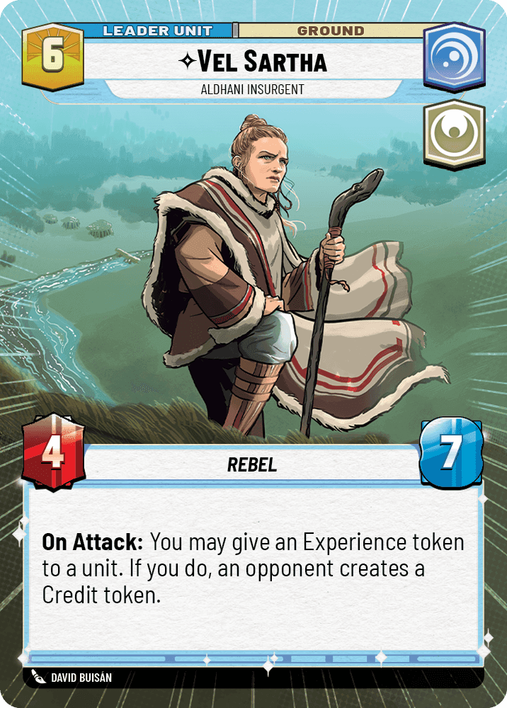 Vel Sartha, Aldhani Insurgent - Hyperspace