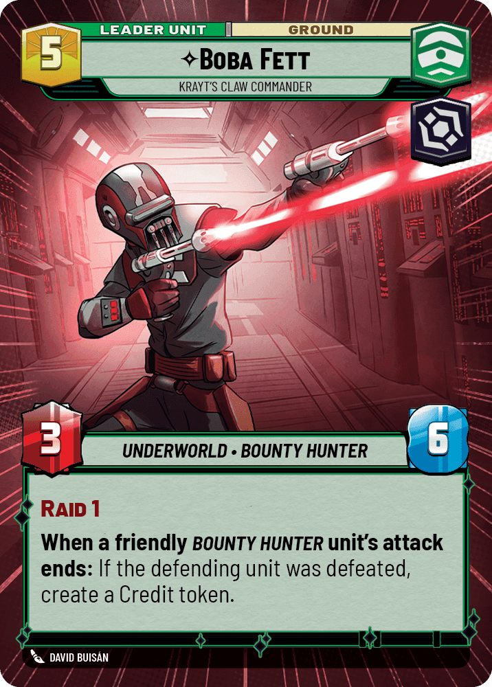 Boba Fett, Krayt's Claw Commander - Hyperspace