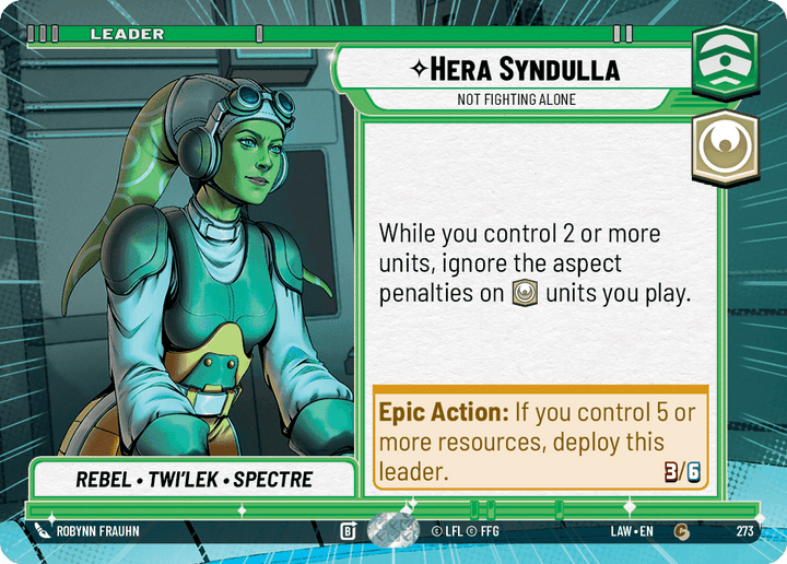 Hera Syndulla, Not Fighting Alone - Hyperspace
