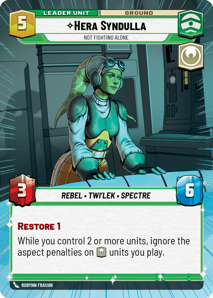 Hera Syndulla, Not Fighting Alone - Hyperspace