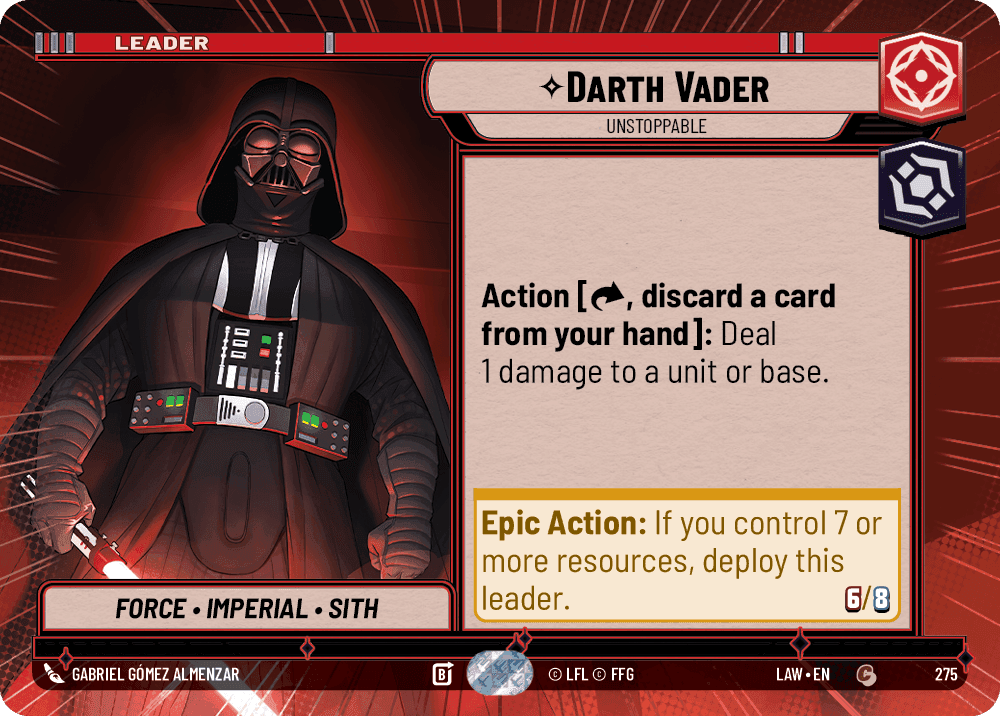 Darth Vader, Unstoppable - Hyperspace