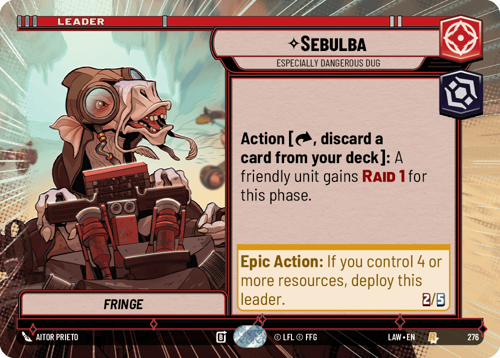 Sebulba, Especially Dangerous Dug - Hyperspace