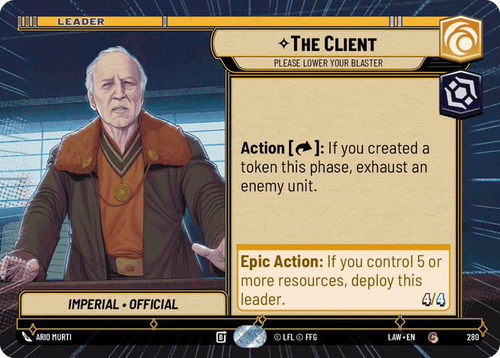The Client, Please Lower Your Blaster - Hyperspace