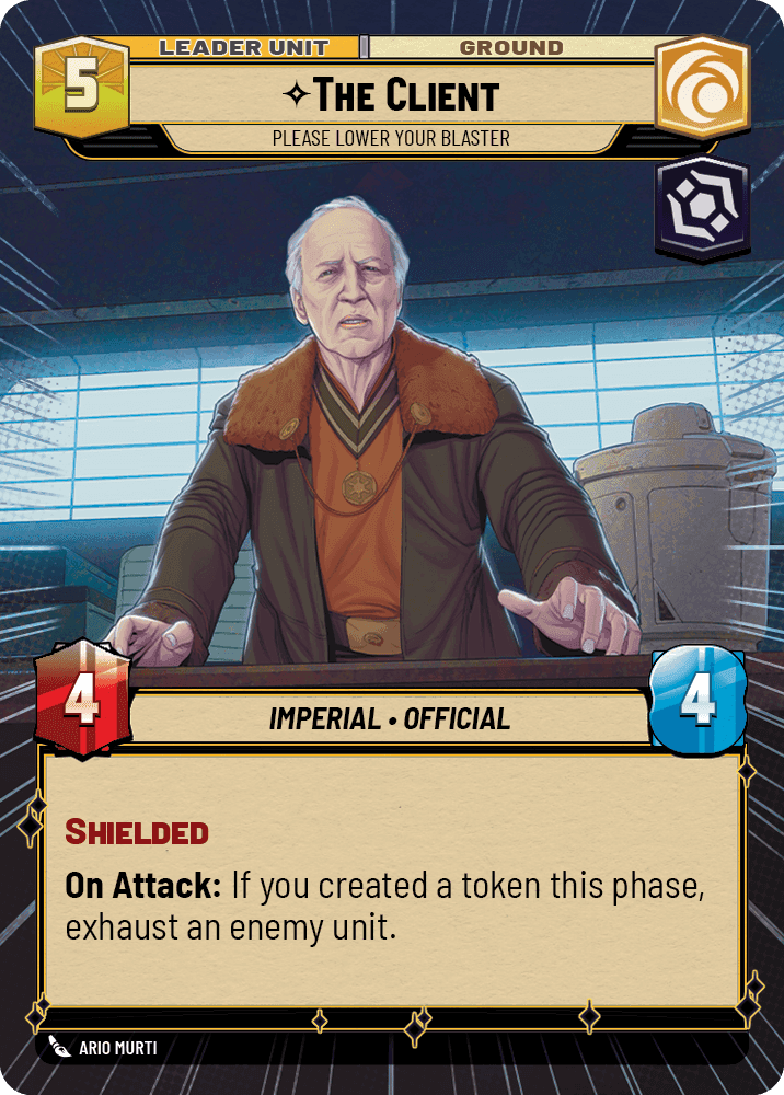 The Client, Please Lower Your Blaster - Hyperspace