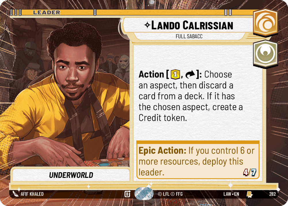 Lando Calrissian, Full Sabacc - Hyperspace