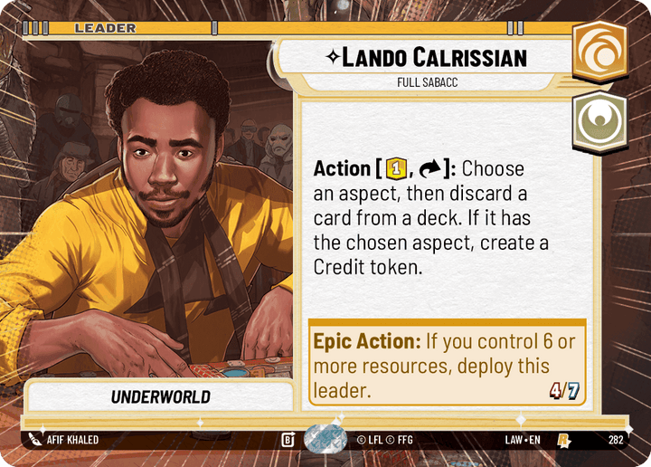 Lando Calrissian, Full Sabacc - Hyperspace