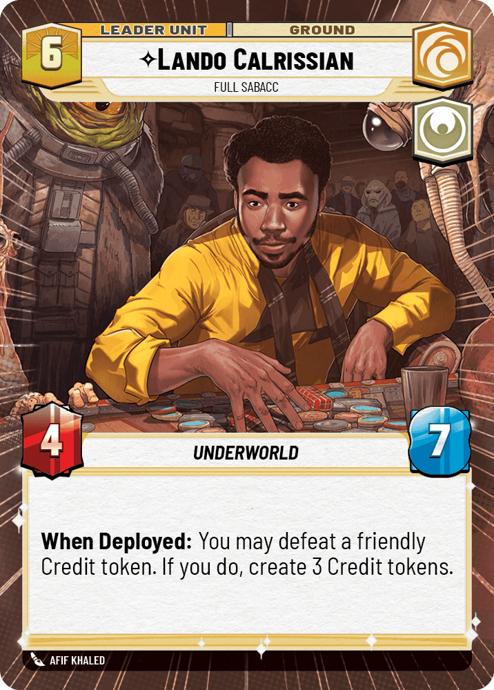 Lando Calrissian, Full Sabacc - Hyperspace