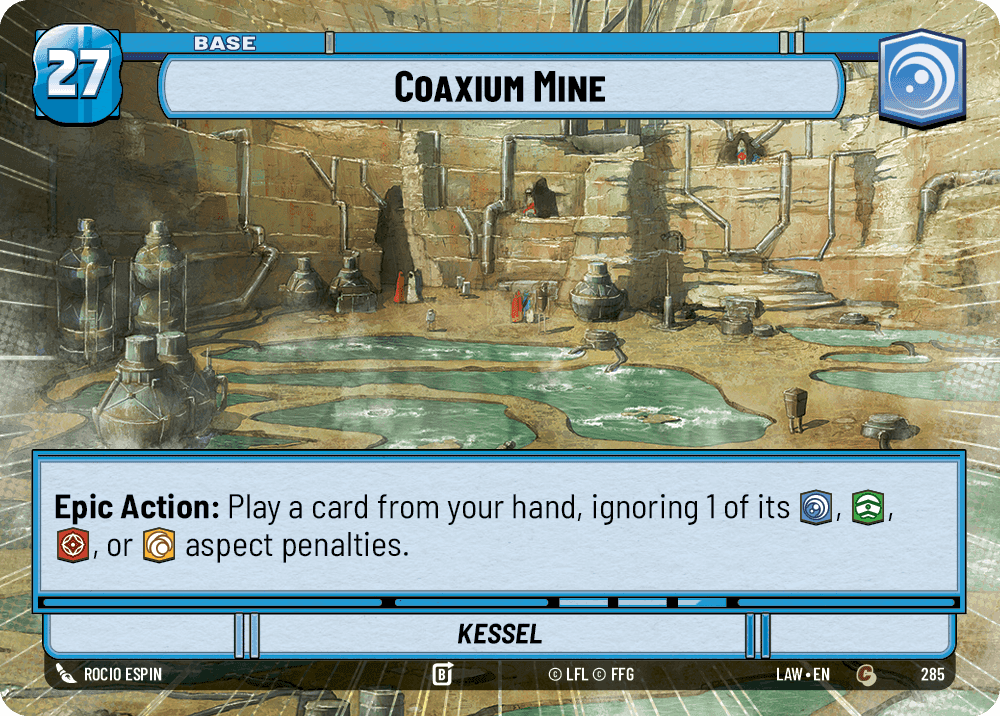 Coaxium Mine - Hyperspace
