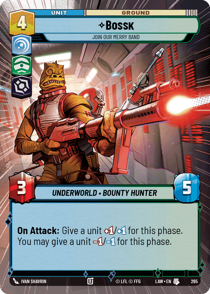 Bossk, Join Our Merry Band - Hyperspace