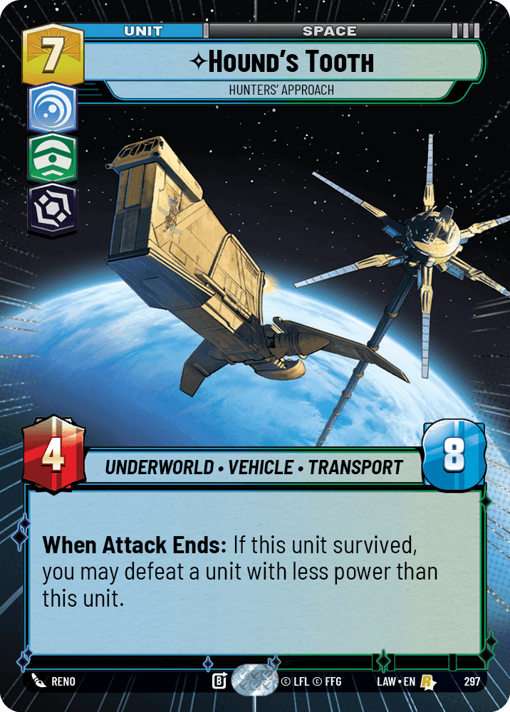 Hound's Tooth, Hunters' Approach - Hyperspace