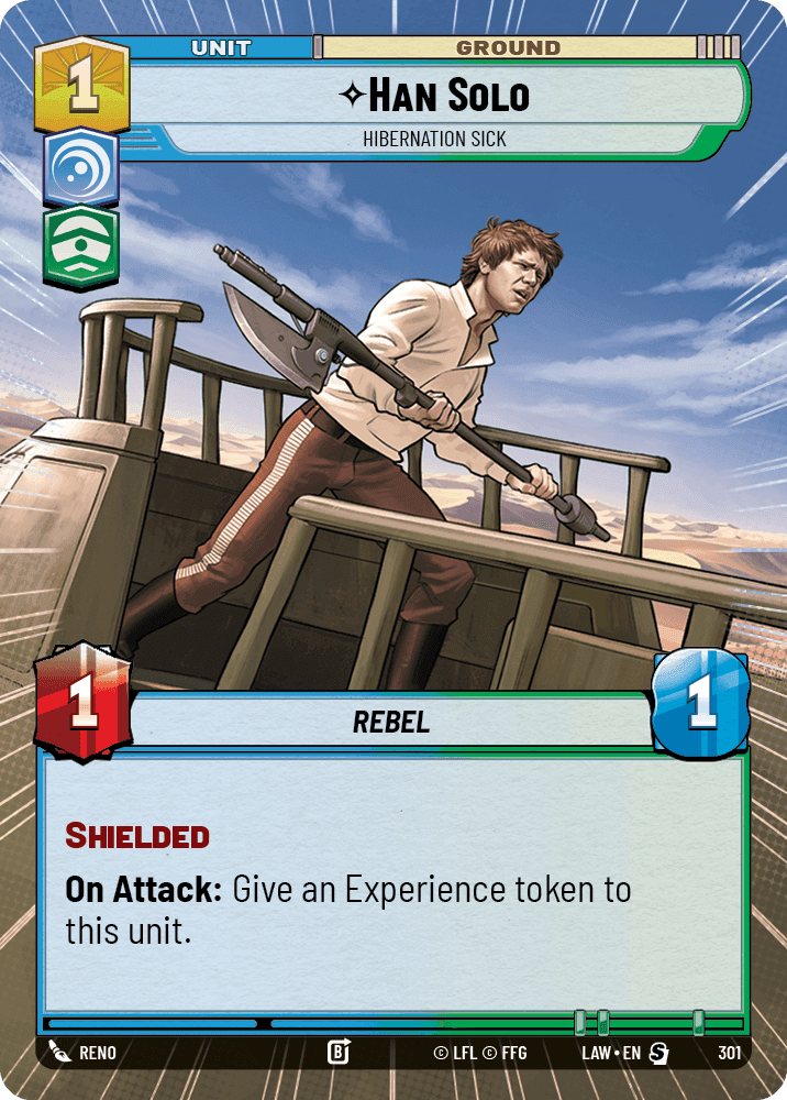 Han Solo, Hibernation Sick - Hyperspace