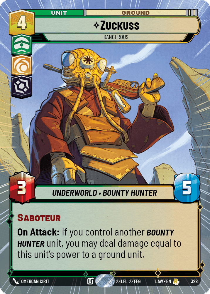 Zuckuss, Dangerous - Hyperspace