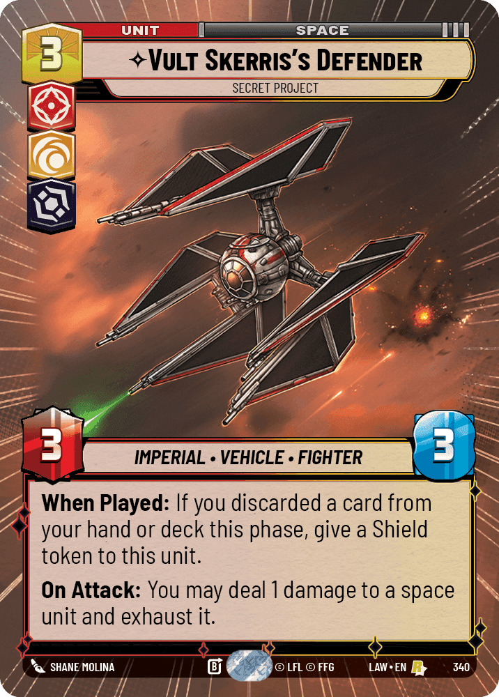 Vult Skerris's Defender, Secret Project - Hyperspace