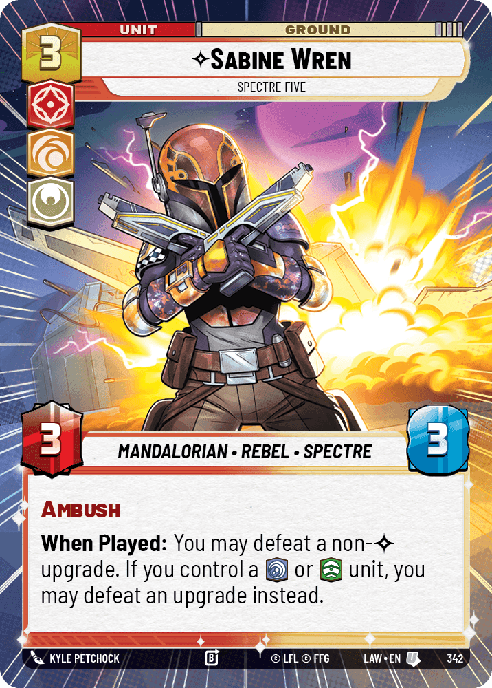 Sabine Wren, Spectre Five - Hyperspace