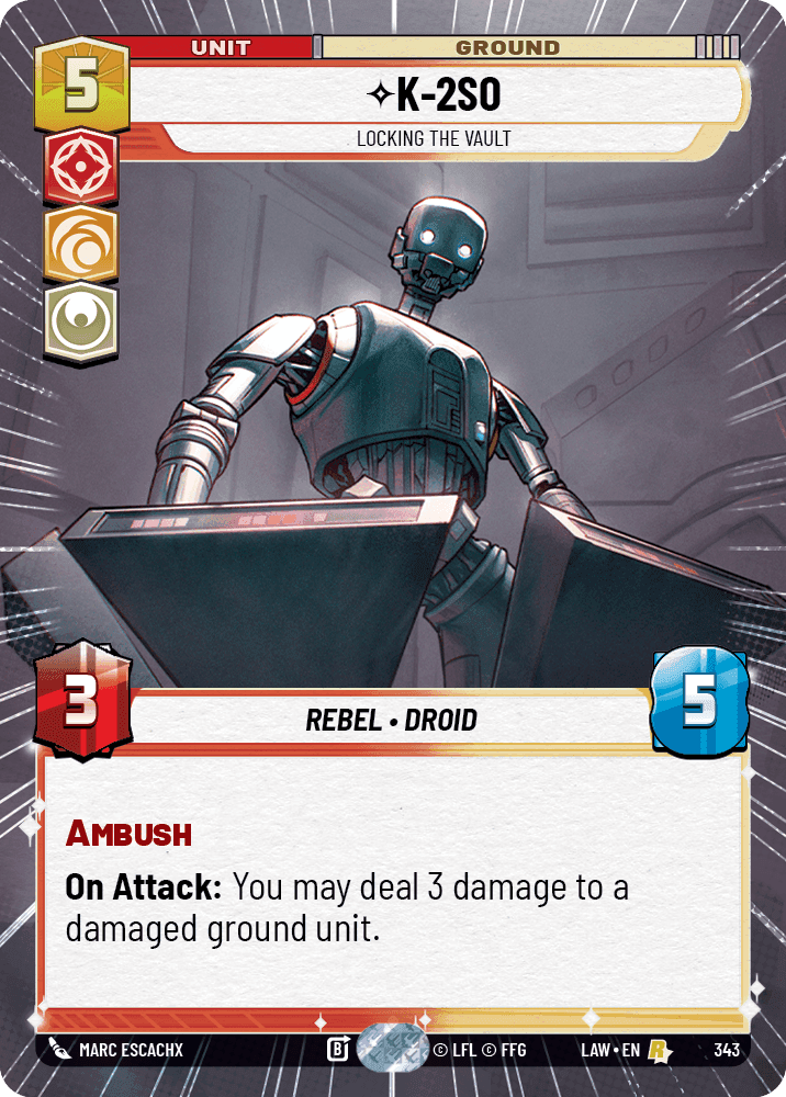 K-2SO, Locking the Vault - Hyperspace