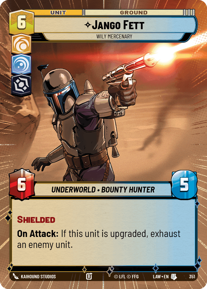 Jango Fett, Wily Mercenary - Hyperspace