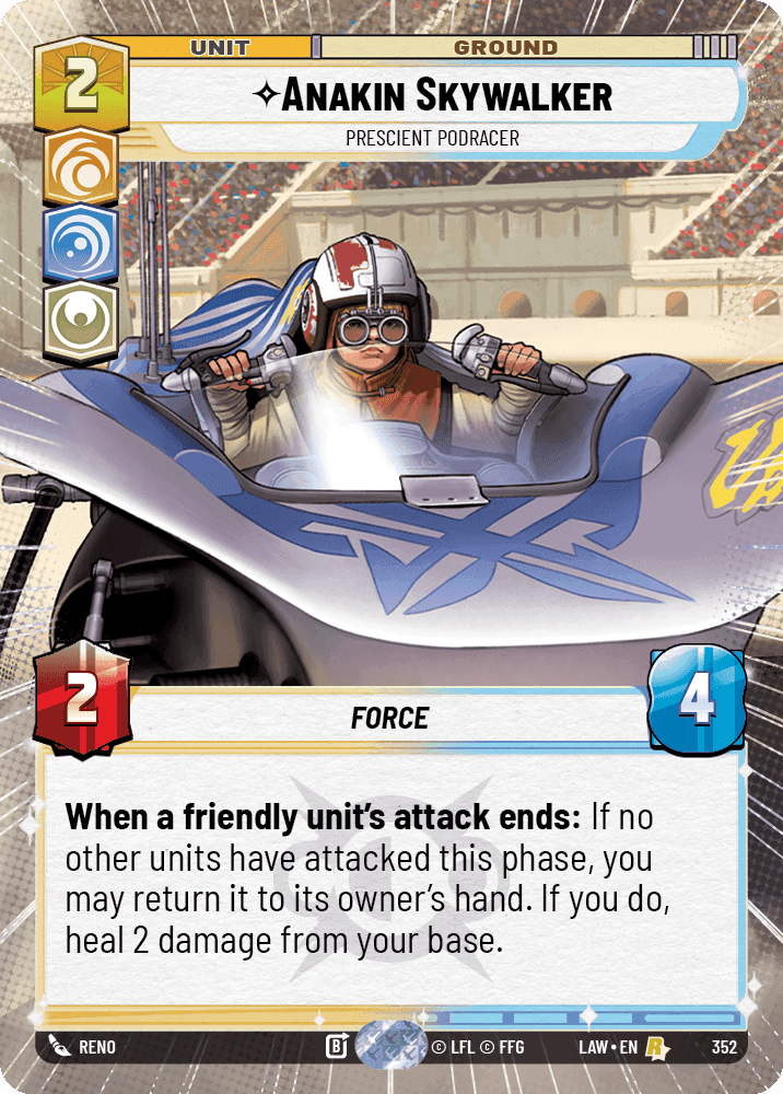 Anakin Skywalker, Prescient Podracer - Hyperspace