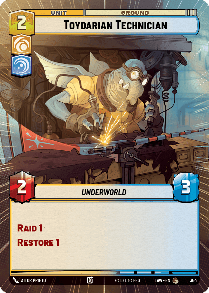 Toydarian Technician - Hyperspace