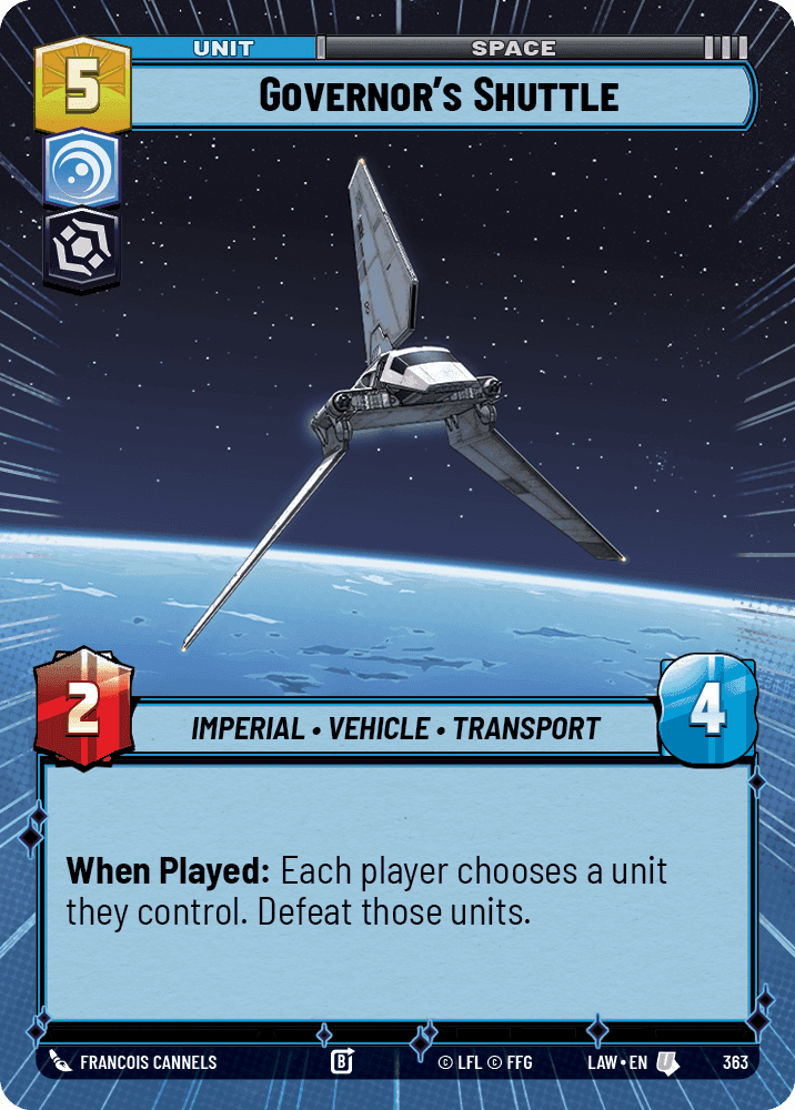 Governor's Shuttle - Hyperspace