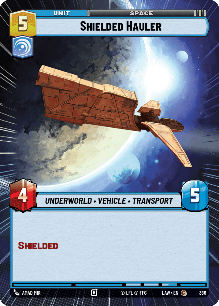 Shielded Hauler - Hyperspace