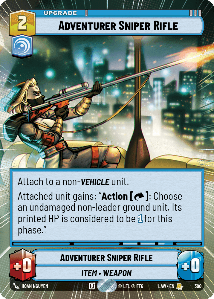 Adventurer Sniper Rifle - Hyperspace