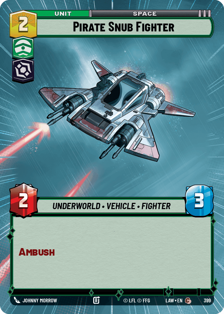 Pirate Snub Fighter - Hyperspace