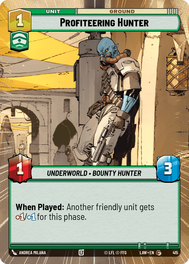 Profiteering Hunter - Hyperspace