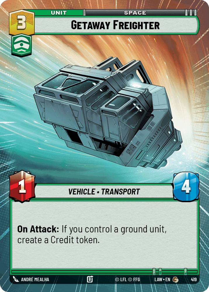 Getaway Freighter - Hyperspace