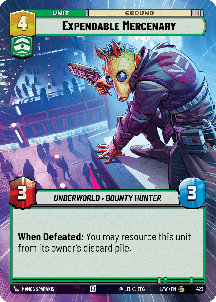 Expendable Mercenary - Hyperspace