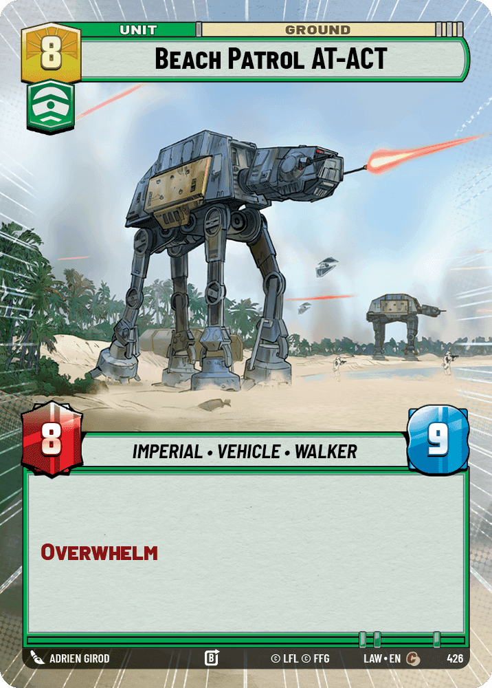 Beach Patrol AT-ACT - Hyperspace