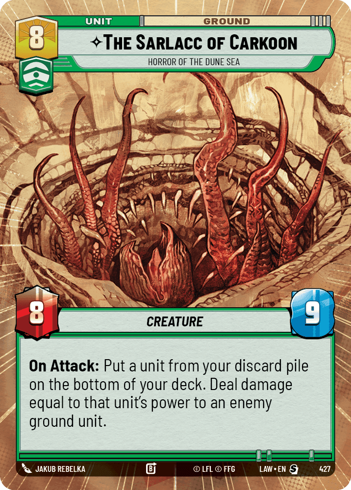 The Sarlacc of Carkoon, Horror of the Dune Sea - Hyperspace